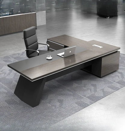 Professional L-Shaped Executive Desk