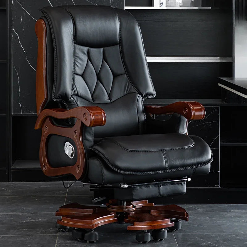 Massage Swivel Office Chair Comfortable Rolling Ergonomic Stools Office Chair Computer  Furniture Bedroom