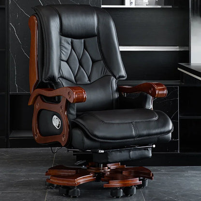 Massage Swivel Office Chair Comfortable Rolling Ergonomic Stools Office Chair Computer  Furniture Bedroom