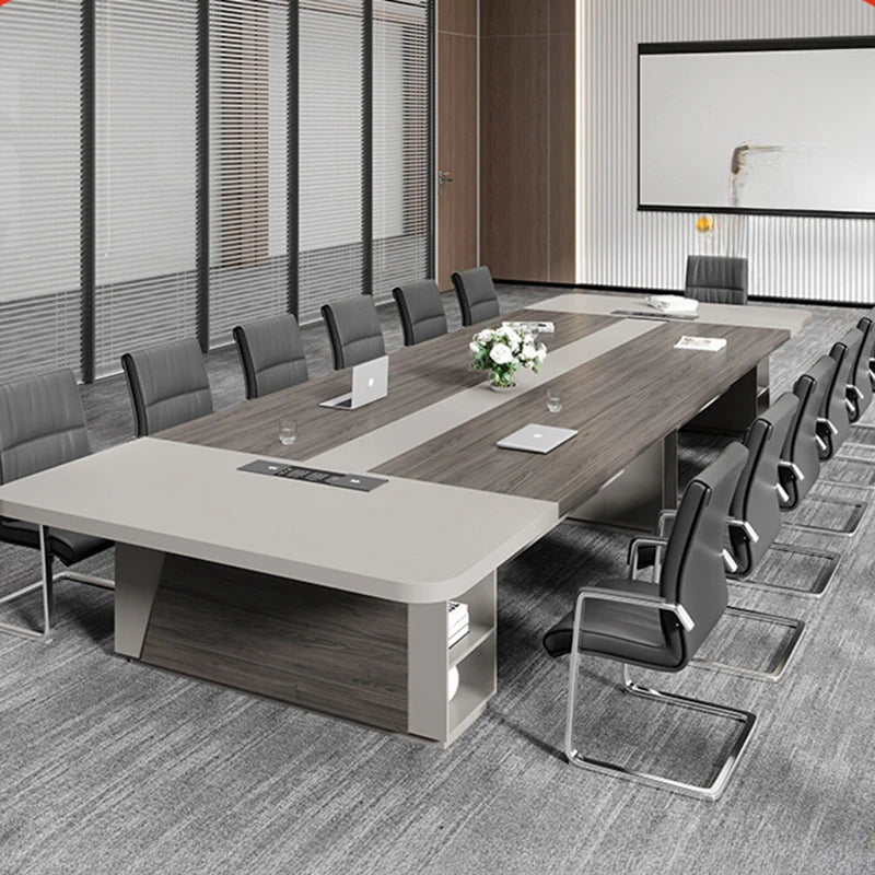 Headboards White Tables Luxury Reception Wood Beauty Table Church Executive Console Tavolo Riunioni Office Desk Furniture OK50HY