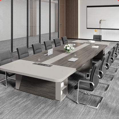 Headboards White Tables Luxury Reception Wood Beauty Table Church Executive Console Tavolo Riunioni Office Desk Furniture OK50HY