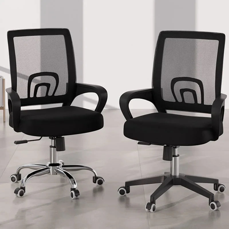 Fancy Black Office Chair Computer Comfy Armrest Designer Ergonomic Office Chair Design Modern Silla De Oficina Home Furniture