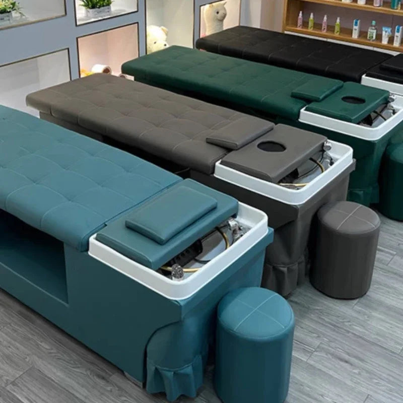Hair Salon Chair Spa Equipment Mobility Hairdressing Chairs Aesthetics Shampoo Beauty salon chairThai Massage Bed Styling