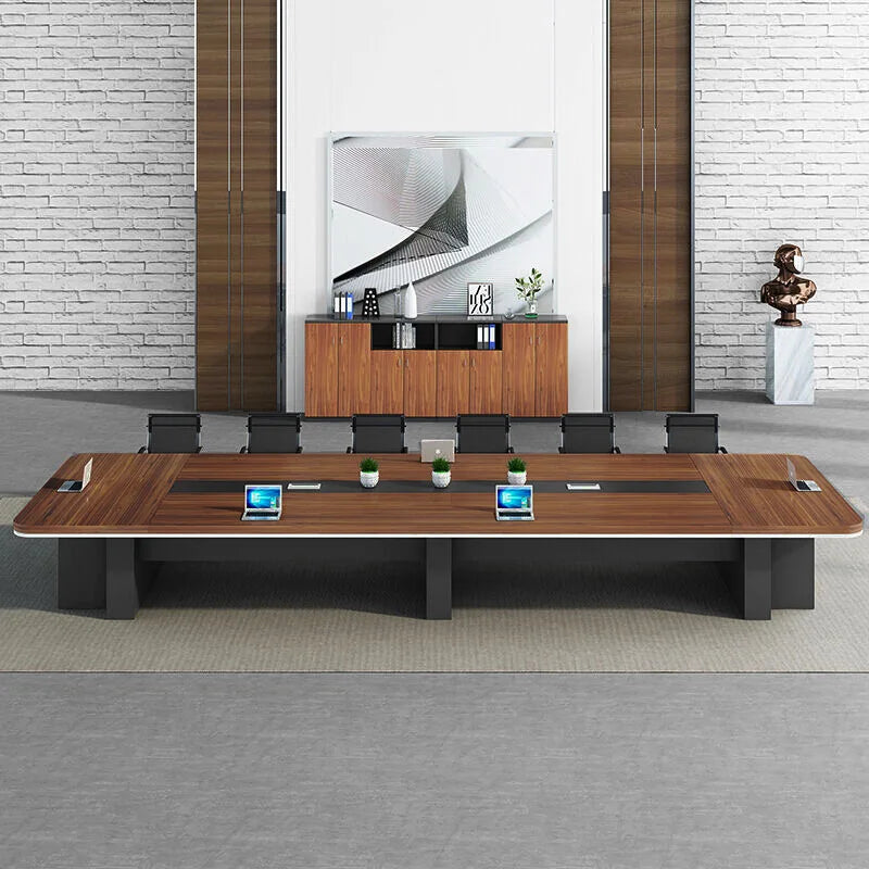 Conference table long table with lockers Simple modern conference room table and chair