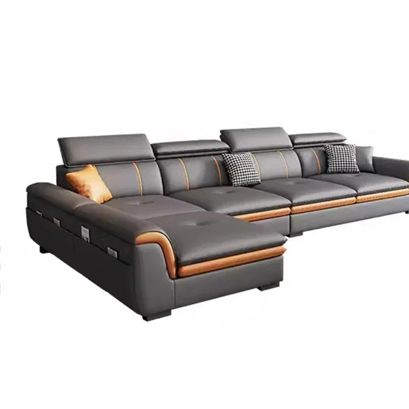 Grande Scratch Protector Living Room Sofa Wood Legs Nordic Luxury Love Seat Living Room Sofa Dormitory Sleeper Divano Furniture