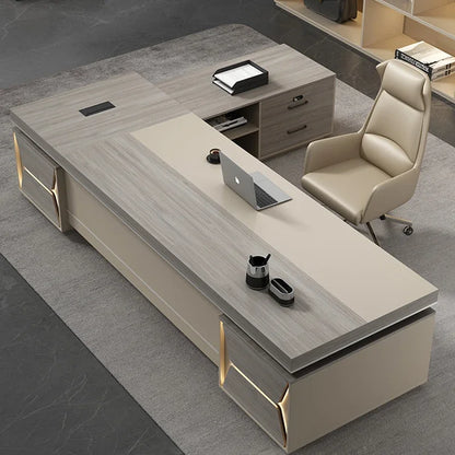 Desktop Desk Office Desks Computer Offices Accessories Professional Study Table Automatic Bedroom Executive Seating Furniture