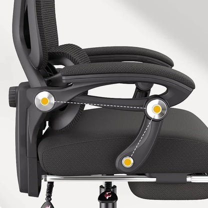 Lightweight recliner chair for office or gaming.