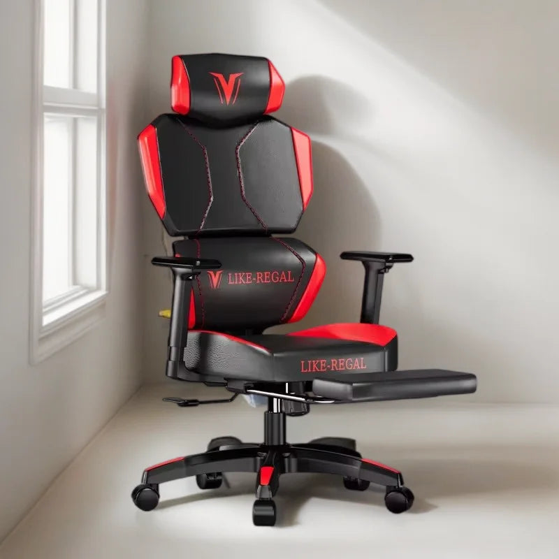 Furniture Home Office Chair With Footrest Comfortable Chaise Design Gamer Pc Relax Lazy Wheels Sillas De Espera Desk Vanity Work