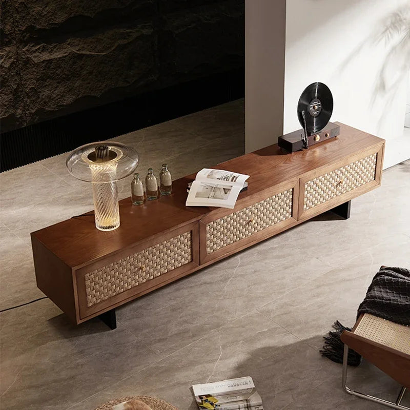 Organizer Furniture Portable Tv Stand Cabinet Floating Modern Complete Living Room Tray Storage Fireplace Gold Meuble Cuisine