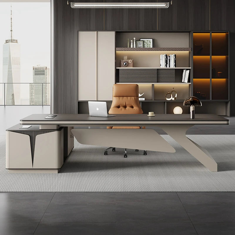 Desktop Desk Reception Office Desks Study Table Automatic Modern Auxiliary Home Organizer Tavolino Workstation Tables Room Offer