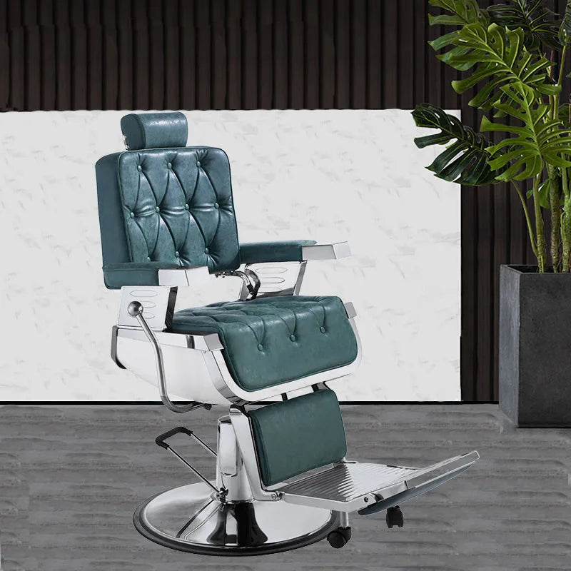 New Barber Chair Supplier Metal Pump Hydraulic Styling Barber Chair Hair Salon Salon Furniture Modern Hair Salon