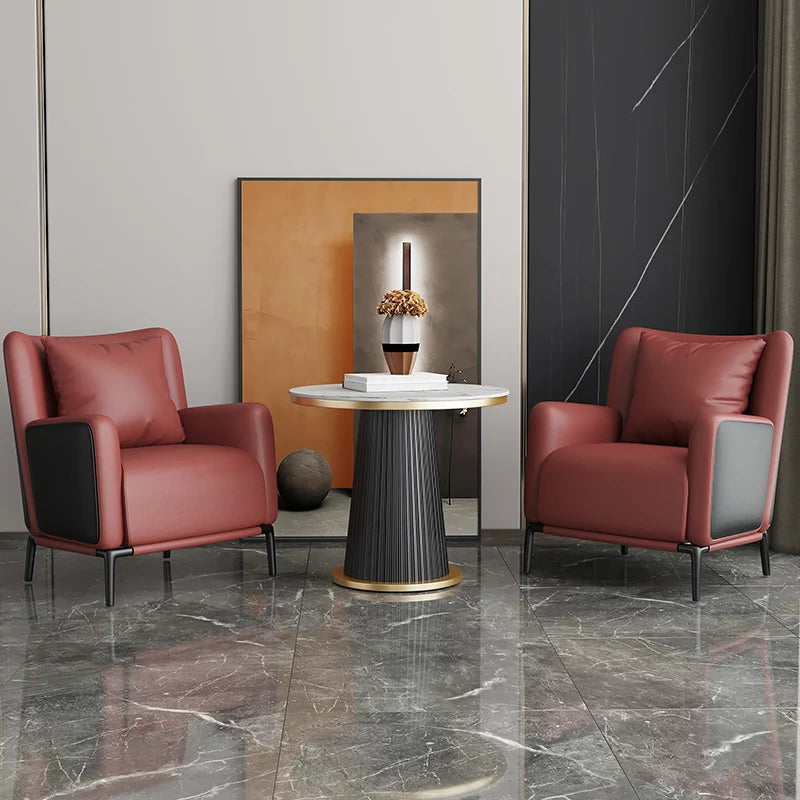 Ergonomic White Nordic Style Chairs