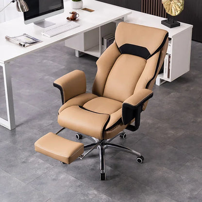 Hot-selling nylon foot home boss chair business reclining office  massage large  comfortable sedentary computer