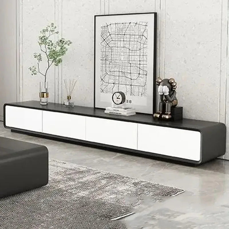 European Design Tv Stand High Home Detals Floor Drawer Retro Tv Table Stand Floor Mobile Tv Soggiorno Living Room Furniture