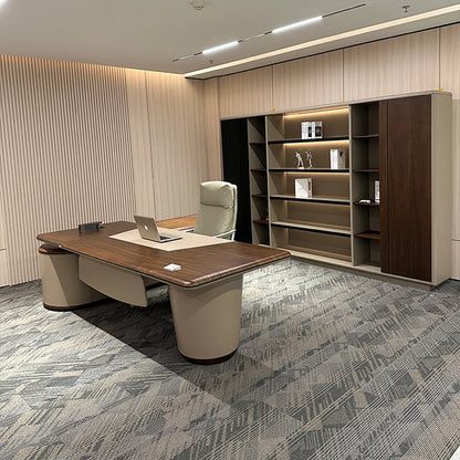 Corner Office Desk Drawers Organizer Luxury Writing Shaped Workbench Workflow Bureau Computer Tavolo Gaming Office Furniture