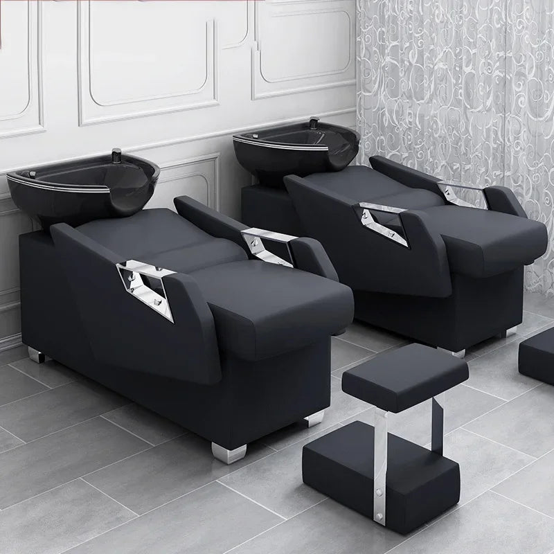 Hair Washing Chair Thai Spa Massage Shampoo Bed Commercial Women&