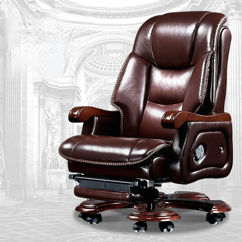 omfortable Gaming Chair: Mobile Nordic Design with Massage Feature
