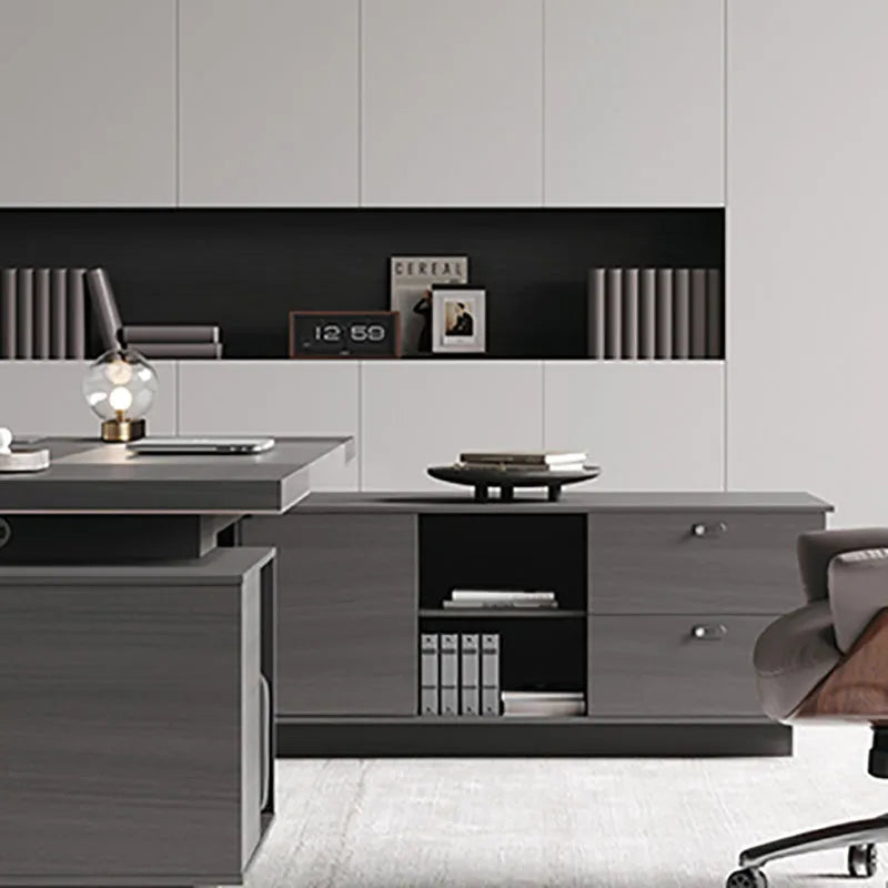Storage Writing Desk Lap Executive Office Modern Shelf Desk Setup Bed Wooden Work Escritorio Con Cajones Office Furniture