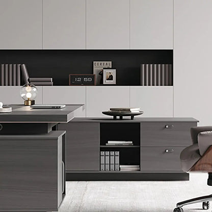 Storage Writing Desk Lap Executive Office Modern Shelf Desk Setup Bed Wooden Work Escritorio Con Cajones Office Furniture