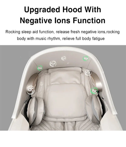Zero Gravity Massage Chair Electric Heating Full Body Intelligent Advanced Design Improves Ergonomics