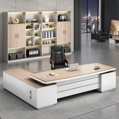 Modern Professional L-Shaped Desk