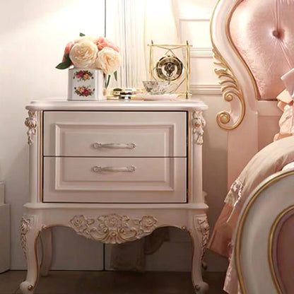 French Style Double Bed Elegant Pretty Pink Princess Bed Luxury Villa Cama Matrimonial Queen Bedroom Furniture Set