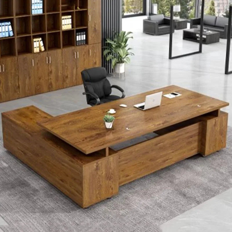 Desktop Desk Computer Room Desks To Study Reception Conference Tables Corner Office Student Multifunction Home Furniture Reading
