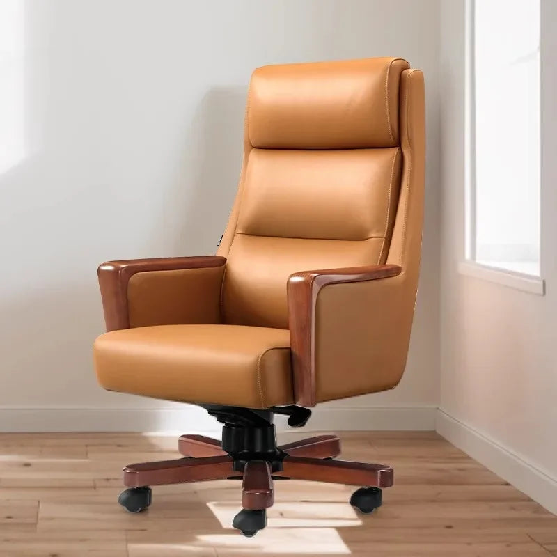 Comfortable Adjustable Luxury Chair – Height-Adjustable Office Armchair