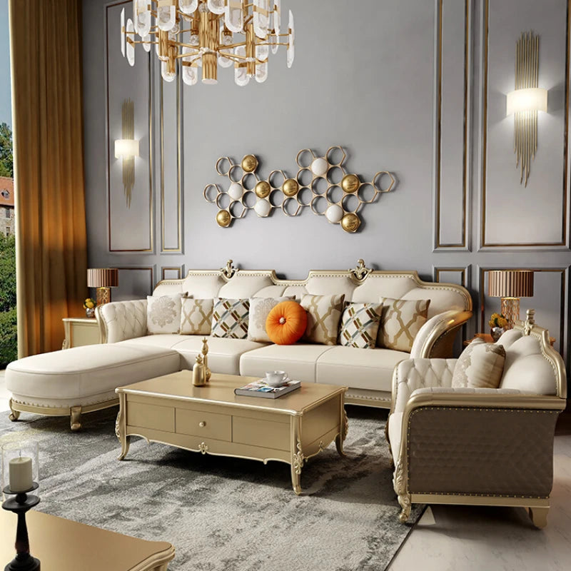 Modern Fancy Sofa Chair Luxury Designer Recliner Leather Sofa Lounge Loveseat Sofy Do Salonu Apartment Furniture