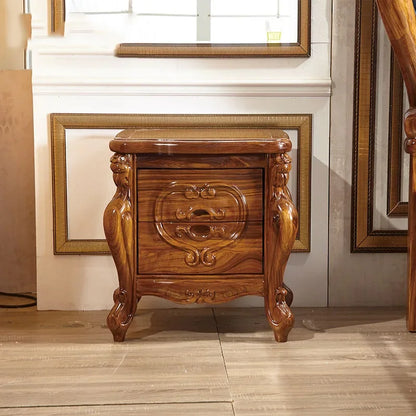 Waterproof Leg High End Double Bed King Wood Luxury European Double Bed Support Frame Aesthetic Camas Matrimonial Furniture
