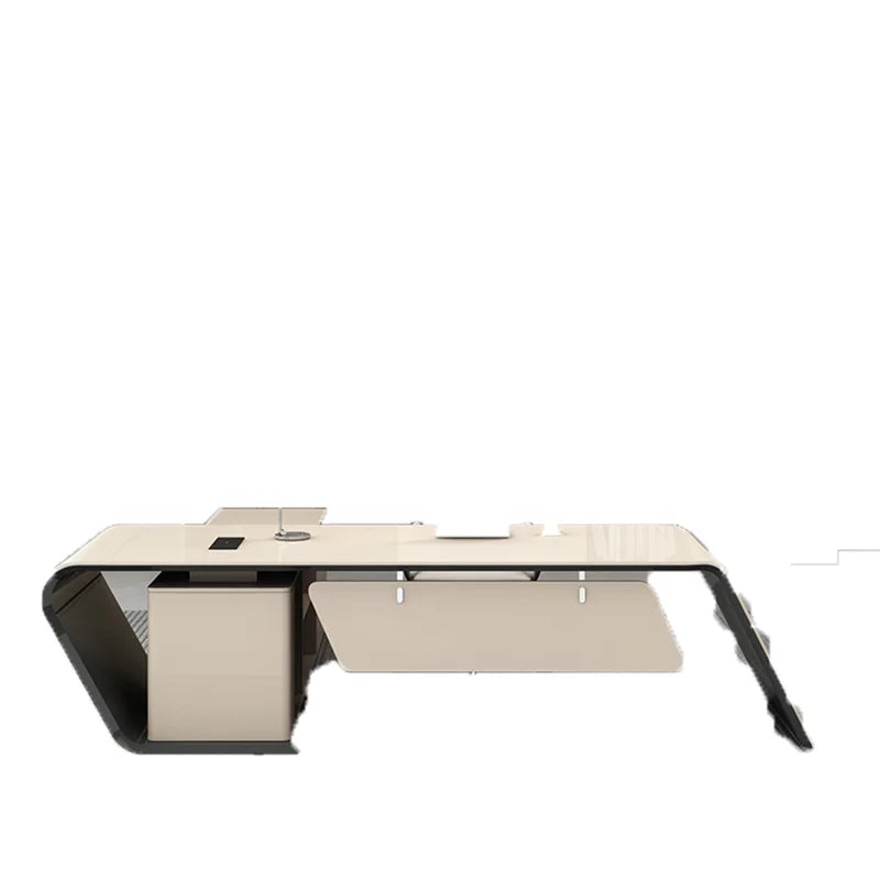 Professional Office Furniture Tables Desk Automatic Table Work Sofa Side Minimalist Computadora Reading Computer Offices