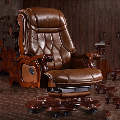 Modern Executive Office Chair – Ergonomic, Swivel Design