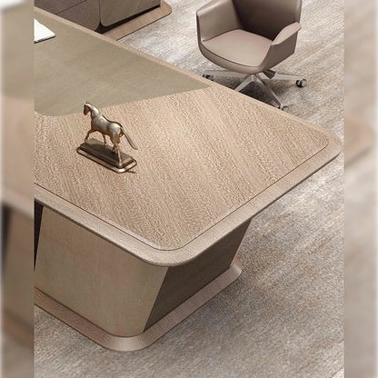 New Design Ceo Boss Leather Luxury Modern Executive Office Furniture Desk