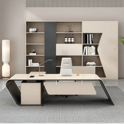 Professional Office Furniture Tables Desk Automatic Table Work Sofa Side Minimalist Computadora Reading Computer Offices