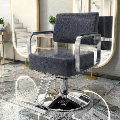 European Barber Chairs Salon Furniture Simple Barber Shop Hairdressing Chair Hair Salon Lift Beauty Salon Chairs X