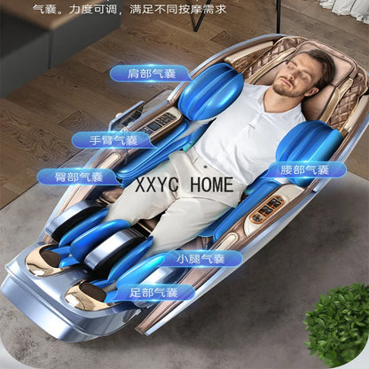 Luxury large massage chair 4D intelligent SL rail manipulator automatic deep massage gift export one piece