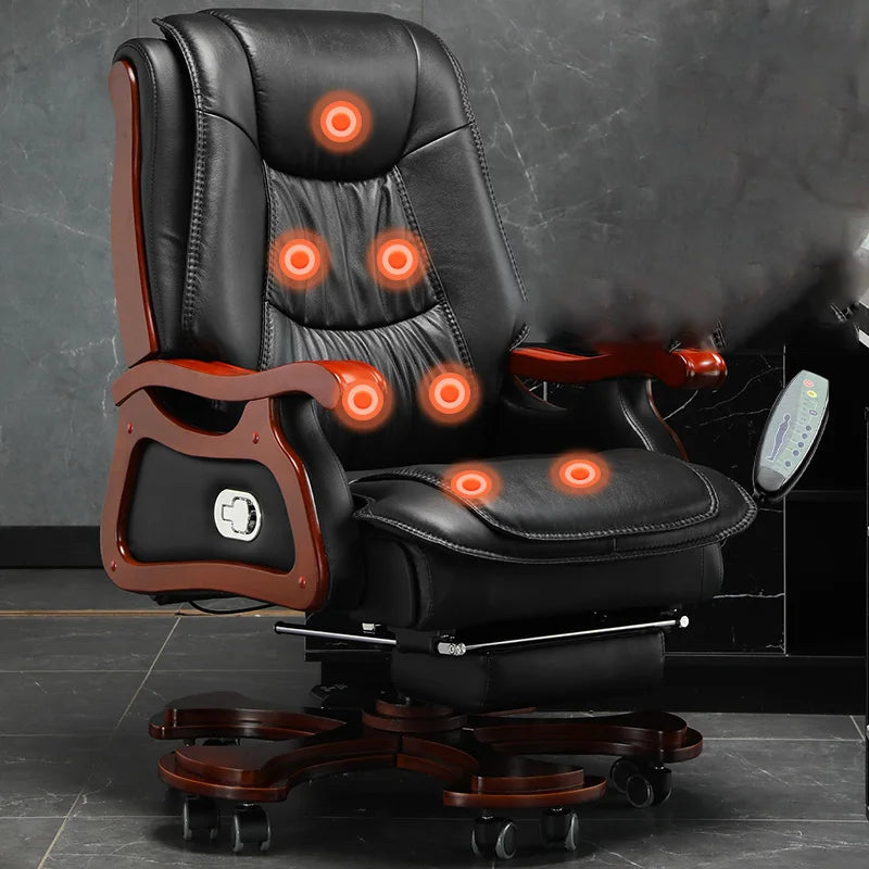 Ergonomic Executive Recliner Office Chair – Stylish Chaise Desig
