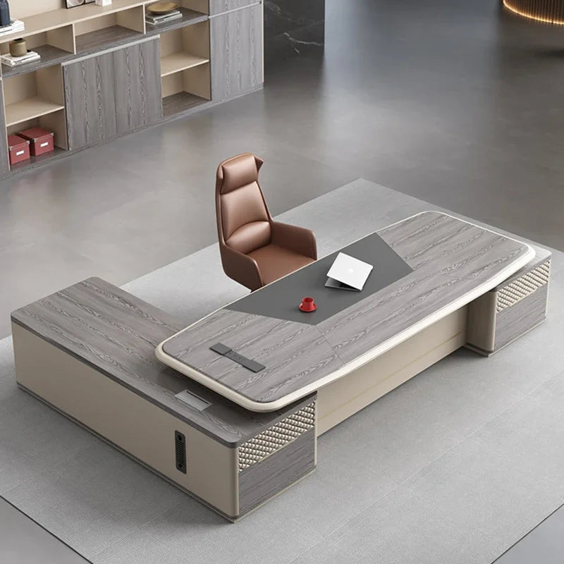 Office Desks Study Table Corner Desk Professional Furniture Home Computer Multifunctional Multifunction L Shaped Tavolo
Offices