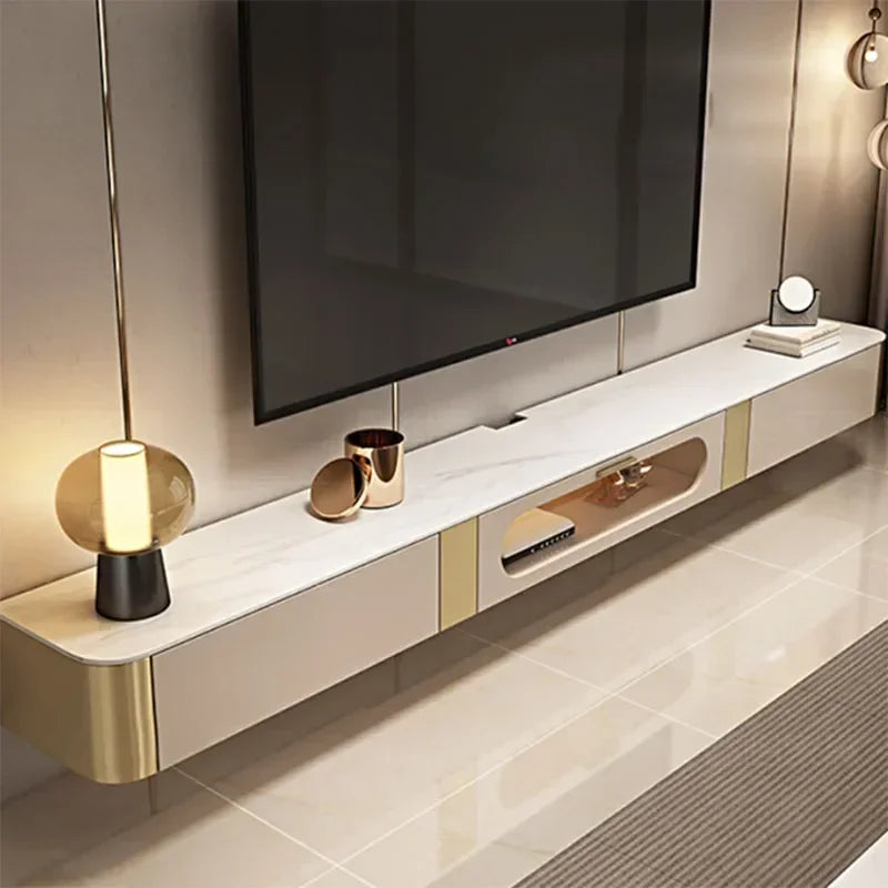 Hanging Console Tv Stands Mobile Shelf Solid Wood Monitor Cabinet Floor Tv Stands Lowboard Moveis Para Casa Salon Furniture