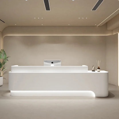 Modern Front Desk and Reception Counters for Offices, Hotels, Beauty Salons, and Spas