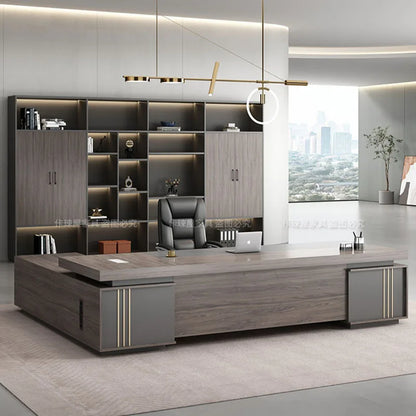 Organizer Reception Conference Office Desk Standing Desktops Table Modern Office Desk Computer Mesa De Escritorio Home Furniture