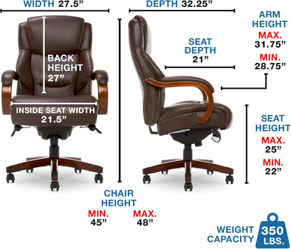 Executive Leather Office Chair