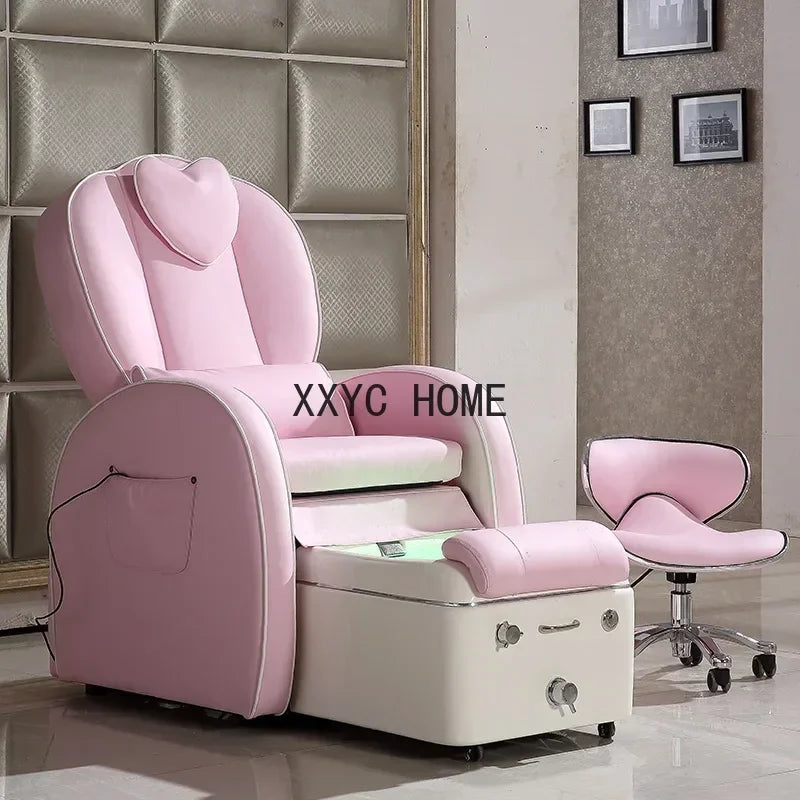Reclining Foot Bath Foot Massage Sofa Beauty Eyelash Massage Sofa Nail  Sofa