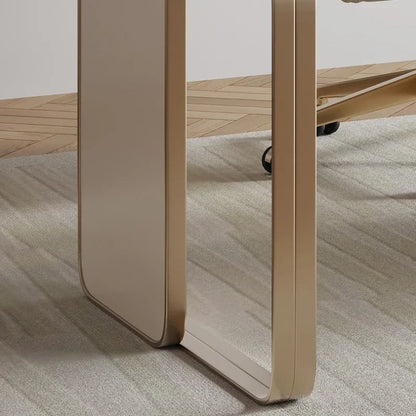 Light luxury slate office desk