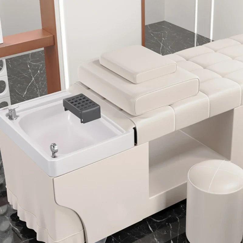 Shaving Chair Barber Wash Shower Spa Hair Water Hoop Shampoo Bowl Chinese Salon Beauty Salon Luxury Chairs Styling Stylist Sink