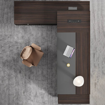 Versatile Computer L-Shaped Office Desk