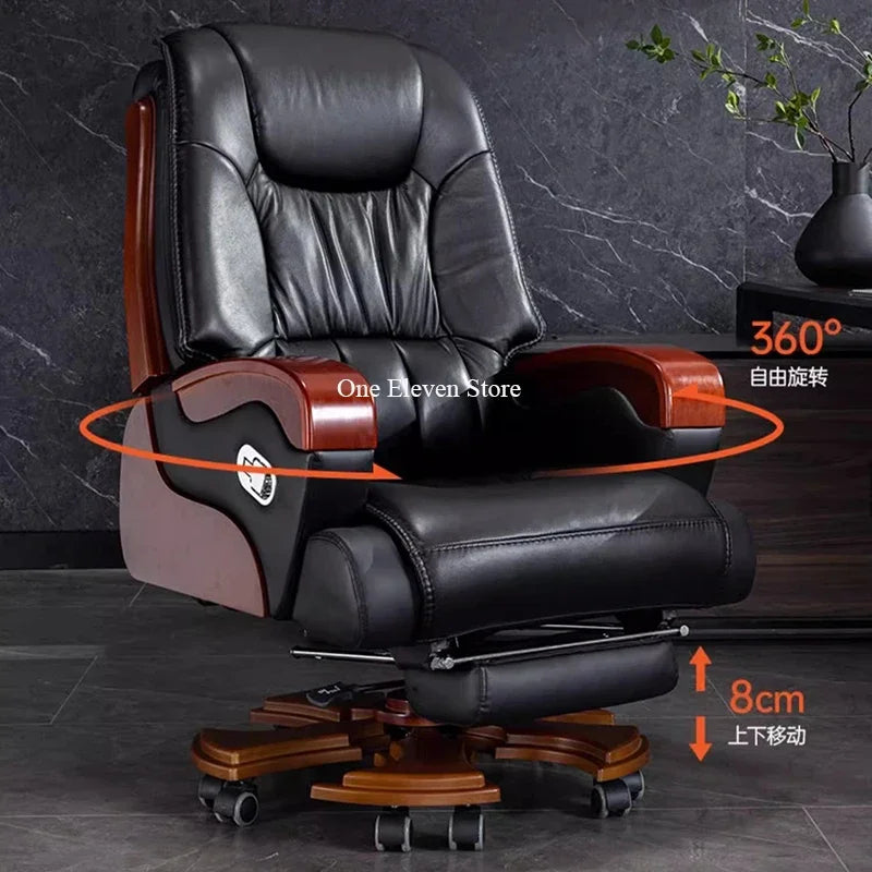 Ergonomic Stool on Wheels – Luxury Office Chair