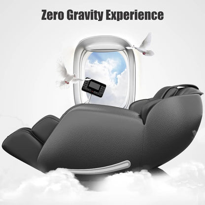 Massage Chair, Full Body Zero Gravity SL-Track Shiatsu Massage Recliner Chair with Heat Body Scan Bluetooth Foot Roller APP