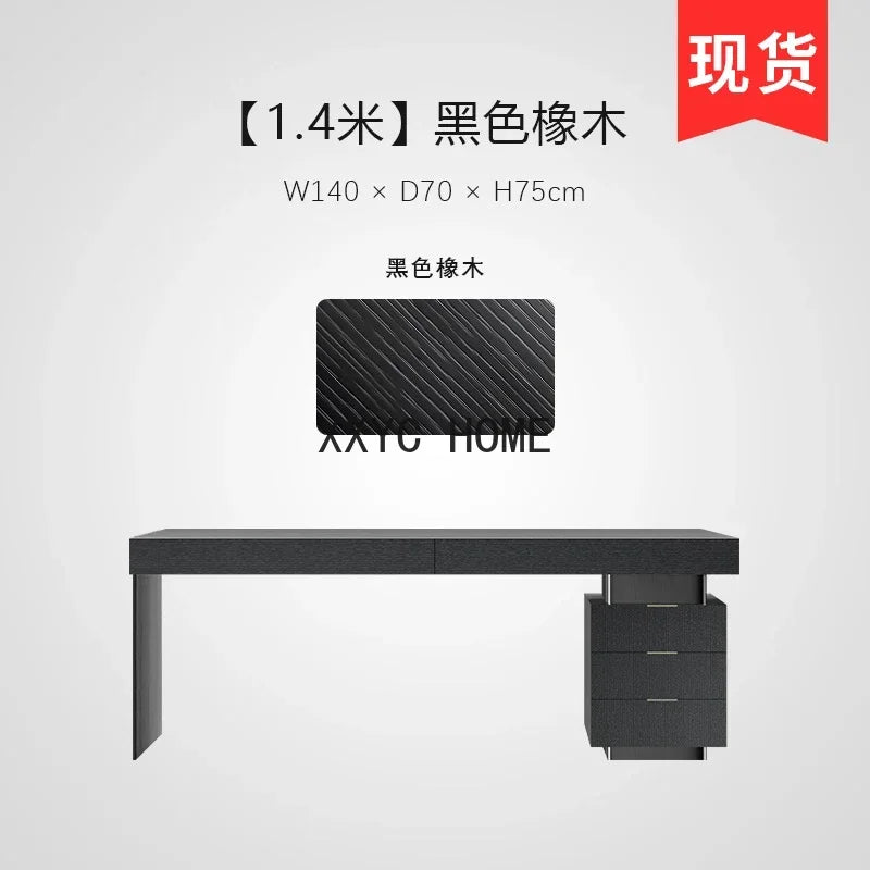 Light Luxury Computer Desk Study Minimalist Design Double Office Table
