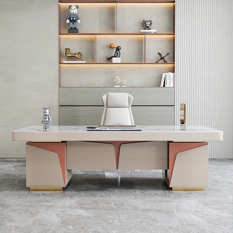 Gaming Tables Midi Desk Office Furniture Workshop Table L Shaped Conference Reception Organizer Study Accessories Room Tafel
Tv